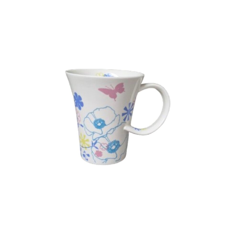 Rare 2006 Starbucks Floral Coffee Tea Mug Cup